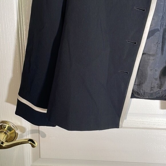 Talbots Classic Button-Up Blazer Petites Woman’s Size 4 Long Sleeve - Picture 7 of 12